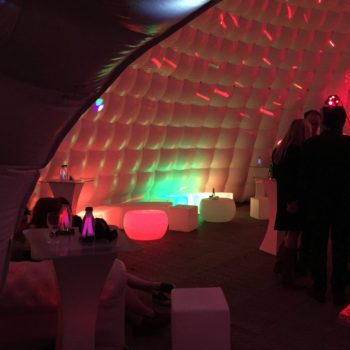 12m Inflatable Igloo Disco Marquee at Belinda's 18th Birthday Party