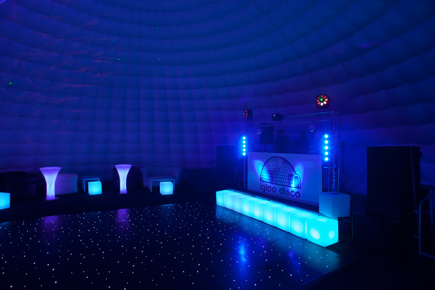 Igloo Disco marquee hire alternative